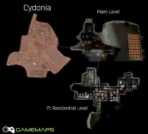 Cydonia Map Starfield